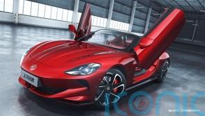 MG’s new electric sports car is coming to the UK in 2024