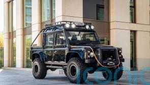 Land Rover Defender SVX from James Bond’s Spectre is being sold