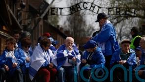 Auschwitz march held ahead of Warsaw Ghetto 80th anniversary