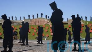 Veterans emotional as Falklands art installation unveiled