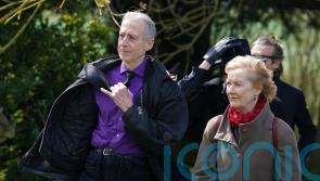 Ronnie Wood and Peter Tatchell among those arriving for Paul O’Grady’s funeral
