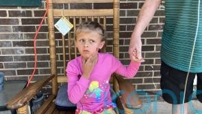 Girl, six, and parents shot over stray basketball, says neighbour