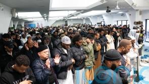 Park prayers moved indoors as Birmingham celebrates start of Eid al-Fitr