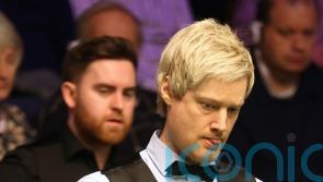 Neil Robertson fights back to draw level with Crucible debutant Jak Jones