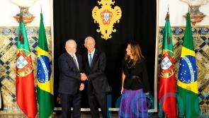 Brazil’s president begins visit to European ally Portugal
