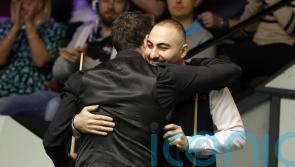 Ronnie O’Sullivan has a hug for Hossein Vafaei after crushing ‘grudge match’ win