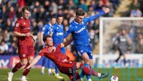 Oli Hawkins puts brakes on Bradford promotion push with late Gills equaliser