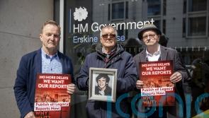 Families of Troubles victims continue protest against legacy Bill