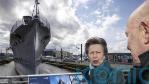 Princess Royal reopens newly renovated WW1 ship in Belfast