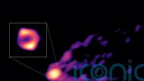 Astronomers unveil first direct image of a black hole expelling powerful jet