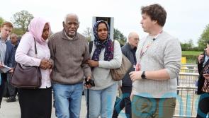 British nationals evacuated from Sudan reunited with relatives at Stansted