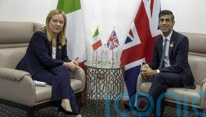 Sunak to welcome Italy&rsquo;s prime minister to Downing Street