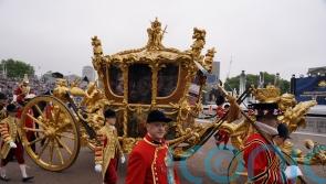 Modern and traditional mix in coaches for coronation day