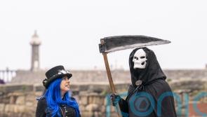In Pictures: Goths bring gory fun to the seaside