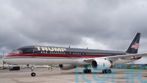 Donald Trump lands in Scotland for golf course visit