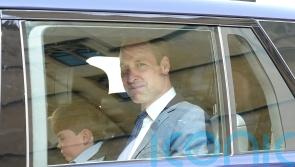 George, Charlotte and Louis join the King for coronation rehearsal
