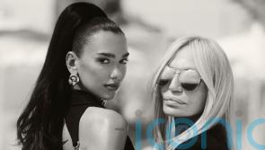 Dua Lipa teams up with Donatella Versace to design new collection