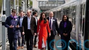 William and Kate take the Tube to the pub as London prepares for coronation
