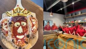 Pizzeria creates coronation special depicting King’s face with chip crown