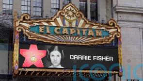 Carrie Fisher receives star on Hollywood Walk of Fame on Star Wars Day
