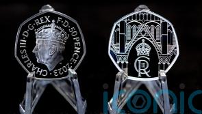 One hundred 50p pieces bearing King’s image swapped for sword at coronation