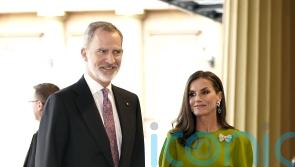 Queen of Spain wears Victoria Beckham dress ahead of the coronation