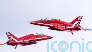 Coronation flypast scaled down due to bad weather