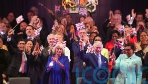 William praises the King’s dedication to service during musical extravaganza