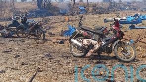 Myanmar accused of using fuel-air explosive in attack that killed 168 civilians