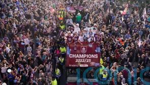 Jay Rodriguez revels in ‘surreal’ promotion as Burnley celebrate title