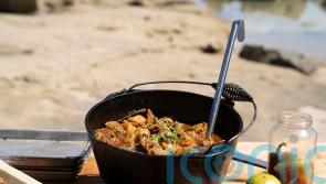 Gordon Ramsay’s coffee-spiced pork shoulder with sweet potato and yuca recipe