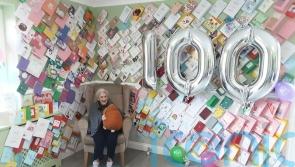 Care home resident, 100, ‘spoiled rotten’ after receiving 345 birthday cards