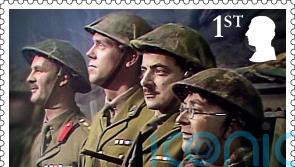 Give them a damn good licking! Blackadder celebrated with special stamps