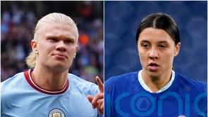 Erling Haaland and Sam Kerr win FWA awards