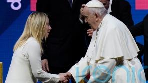 Pope joins Meloni in urging Italians to have more children – not pets