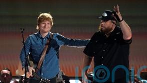 Ed Sheeran duets with US country star Luke Combs at 2023 ACM awards