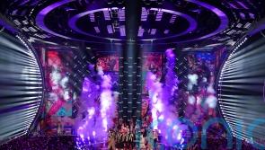 Eurovision grand final opens with appearances from Kate and Kalush Orchestra