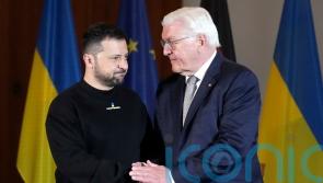 Ukraine’s Zelensky in Berlin to meet German leaders and discuss arms deliveries
