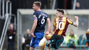 Jamie Walker goal gives Bradford advantage over Carlisle in play-off semi-final