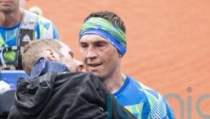 Emotional Kevin Sinfield carries Rob Burrow over finish line at Leeds Marathon