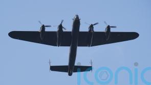Lancaster flypast pays 80th anniversary tribute to Dambusters