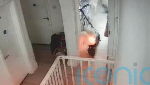 Video shows e-scooter explode into flames in kitchen