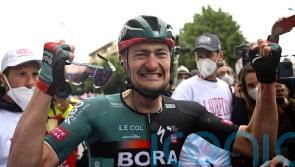 Nico Denz sprints to stage 12 win in Giro as Geraint Thomas retains narrow lead