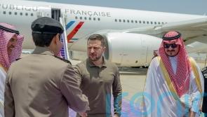 Ukraine’s president takes diplomatic campaign against Russia to Arab summit