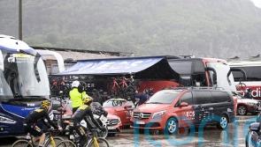 Geraint Thomas continues to lead Giro d’Italia as rain reigns