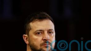 Volodymyr Zelensky arrives for G7 summit with ‘partners and friends’
