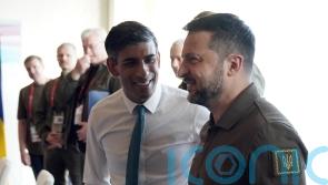Sunak meets Zelensky at G7 summit as hopes rise of Ukraine getting fighter jets