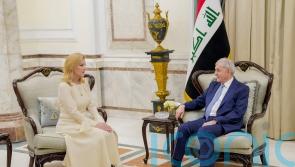 Sophie makes surprise trip to Iraq to champion survivors of sexual violence