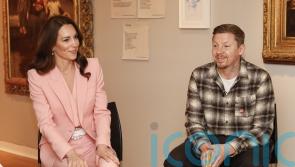 Professor Green introduces Kate to his Nanny Pat at kinship carer celebration