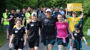 Rory Best finishes 330km endurance walk fundraiser for child cancer services